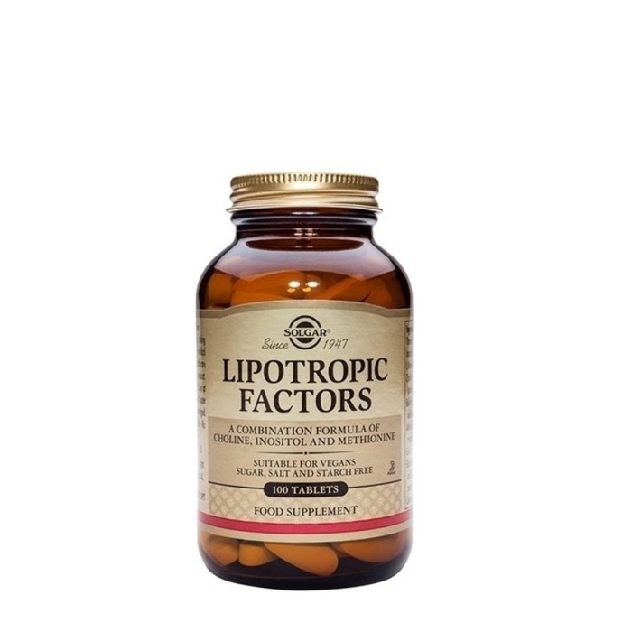 Solgar Lipotropic Factors Dietary Supplement 100pcs