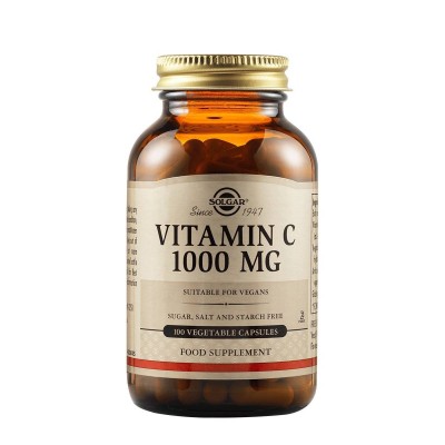 Solgar Vitamin C 1000mg Herbal Dietary Supplement 100pcs