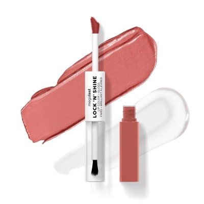 Wet n Wild MegaLast - Κραγιόν Lock n Shine Lip Color + Gloss Nude Illusion 8gr