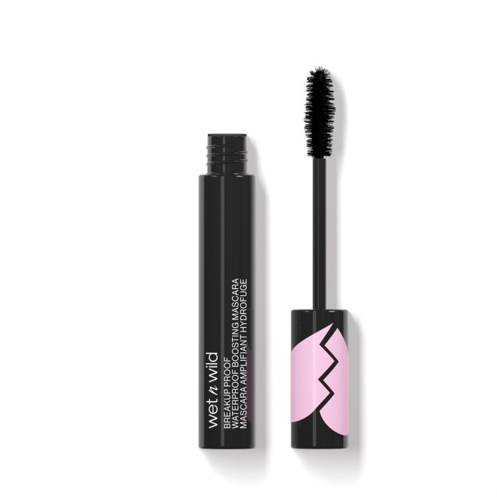Wet n Wild Breakup Proof Waterproof Boosting Mascara Ultra Black 8gr