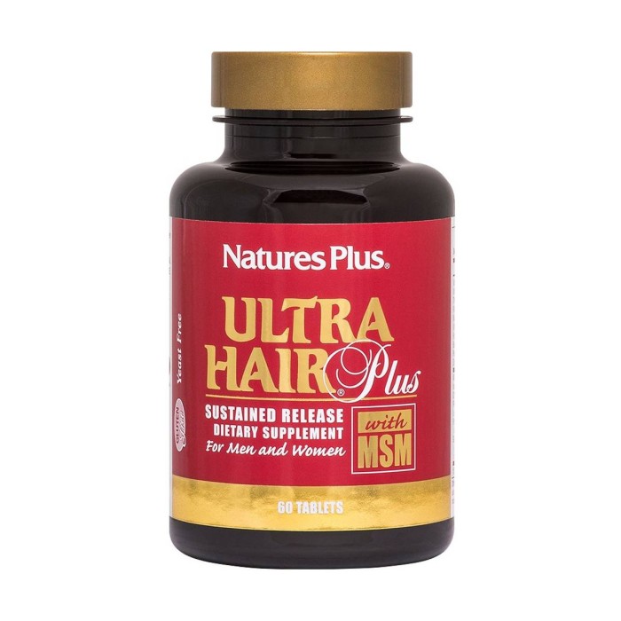 Natures Plus Ultra Hair Plus Συμπλήρωμα Διατροφής 60 Ταμπλέτες