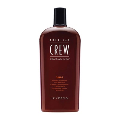American Crew 3-in-1 Classic Shampoo, Conditioner & Shower Gel 250ml
