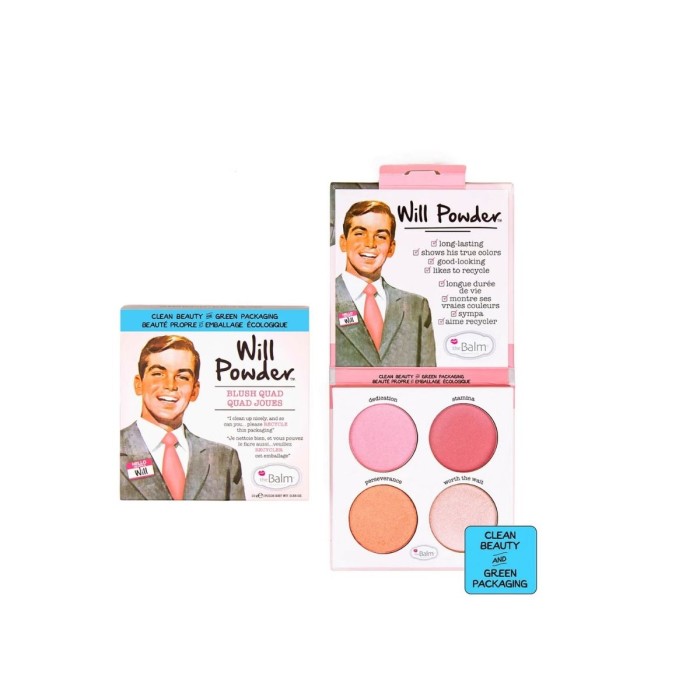 theBalm Will Powder Quad 10g