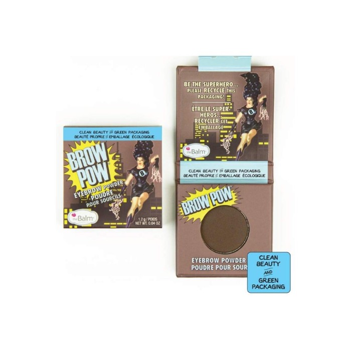 theBalm Brow Pow Eyebrow Powder Dark Brown 1.2g