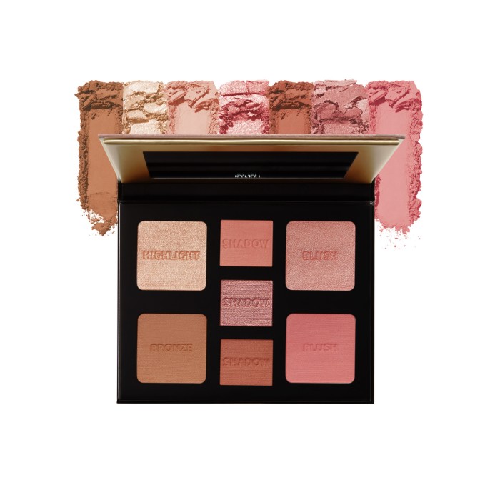 Milani All Inclusive Eye,Milani Cheek Kiss & Face Palette 110 Light to Medium