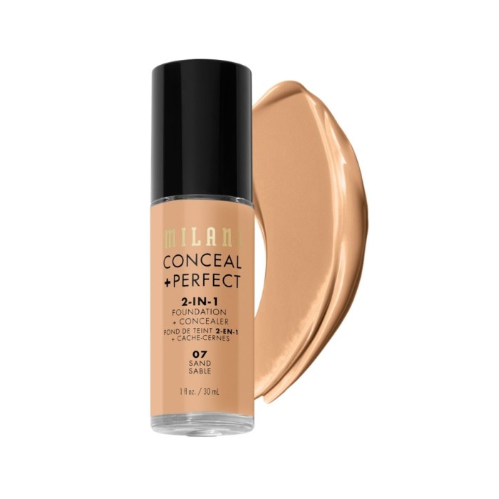 Milani Conceal + Perfect 2in1 Liquid Foundation 07 Sand