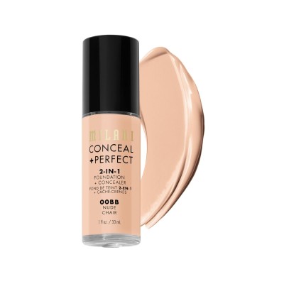Milani Conceal + Perfect 2in1 Liquid Foundation 00BB Nude