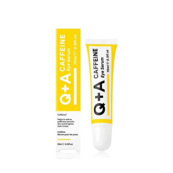 Q+A Caffeine Eye Serum Ορός Ματιών 15ml