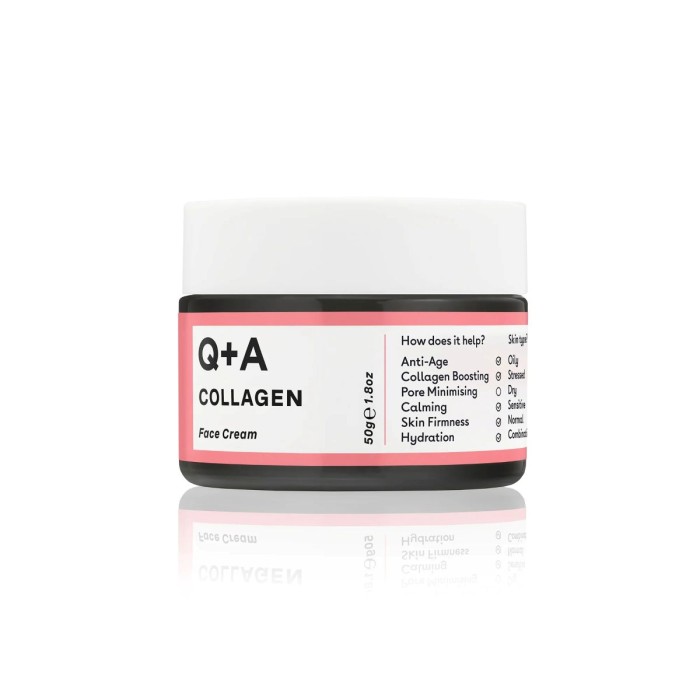 Q+A Collagen Face Cream Κρέμα Προσώπου 50g