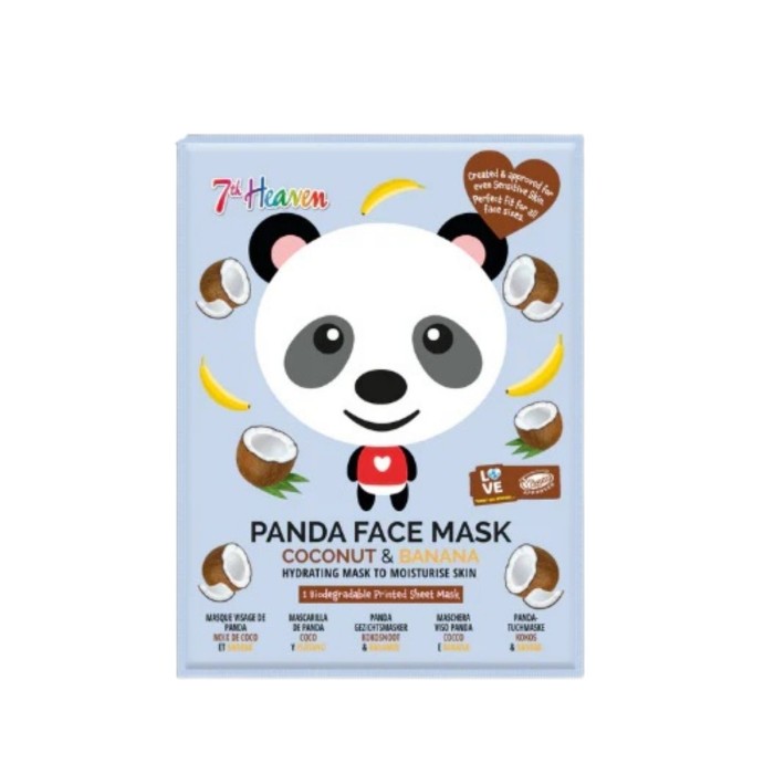 7th Heaven Panda Face Mask Παιδική Υφασμάτινη Μάσκα Προσώπου