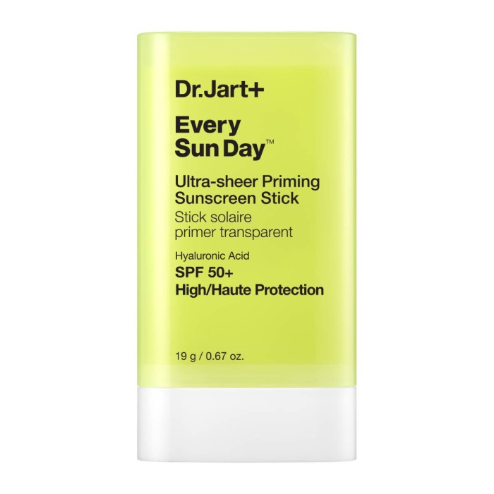 Dr.Jart+ Every Sun Day Ultra-Sheer Priming Sunscreen Stick Ελαφρύ Αντηλιακό σε Στικ 19g