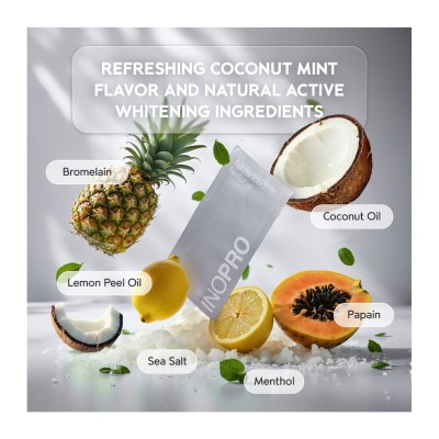 Inopro Advanced Whitening Strips Bromelain - 7 treatments