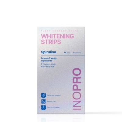 Inopro Plant Extract Whitening Strips Spirulina - 7 treatments