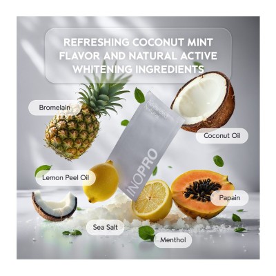 Inopro Plant Extract Whitening Strips Spirulina - 7 treatments
