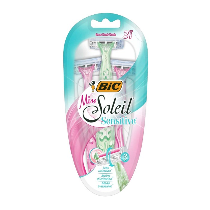 Bic Miss Soleil Sensitive Disposable Razors 3pcs