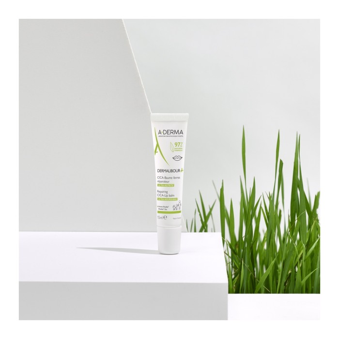 A-Derma Dermalibour+ Cica Balm Επανόρθωσης Χειλιών 15ml