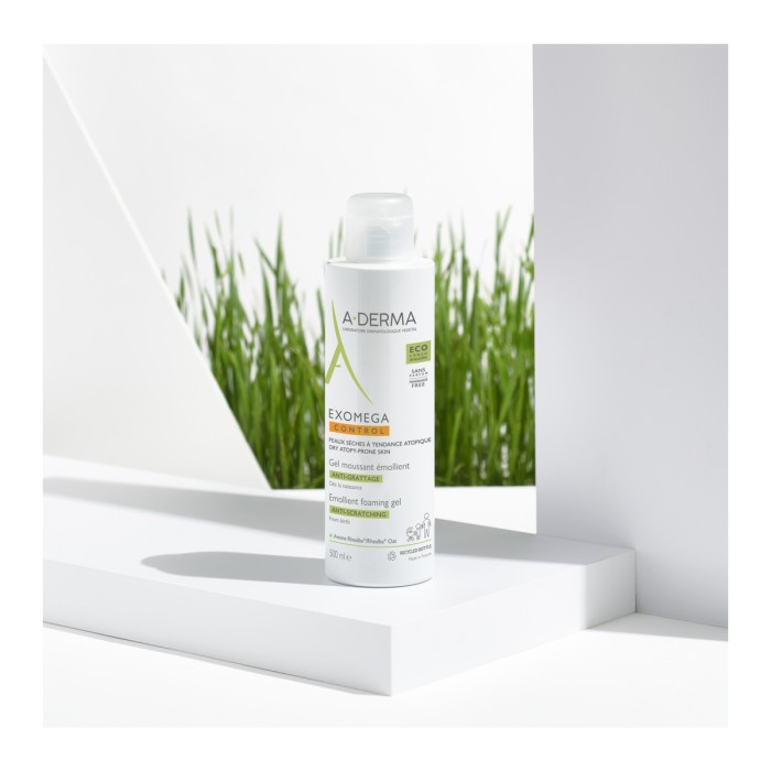 A-Derma Exomega Control Gel Καθαρισμού για Ατοπικό Δέρμα 500ml