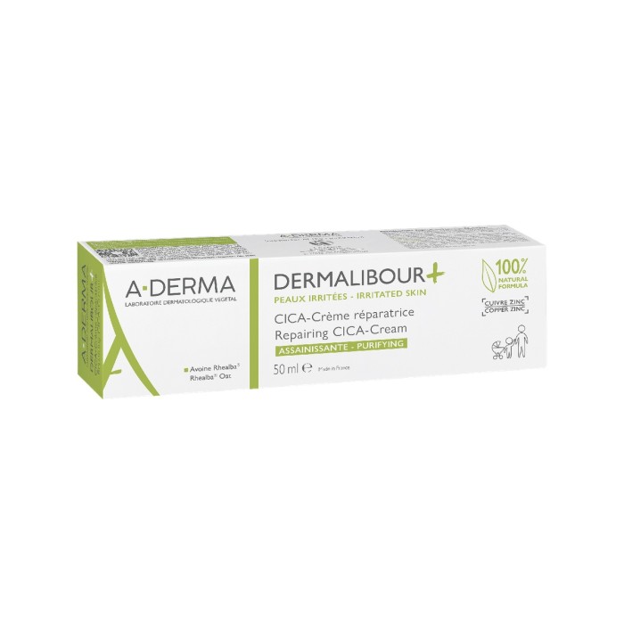 A-Derma Dermalibour+ Cica Cleansing Repairing Cream 50ml
