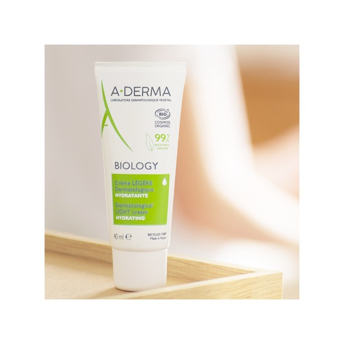 A-Derma Biology Creme Legere Light Moisturizing Cream 40ml