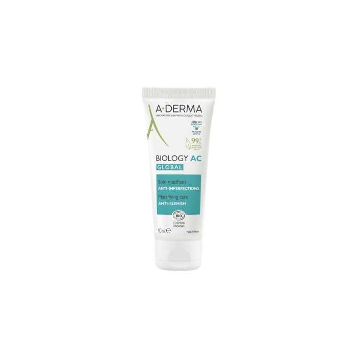 A-Derma Biology AC Global Κρέμα για Ατέλειες & Ακμή 40ml