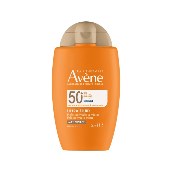 Eau Thermale Avene Ultra Fluid Perfecteur Αντιηλιακή Κρέμα Προσώπου SPF50+ 50ml