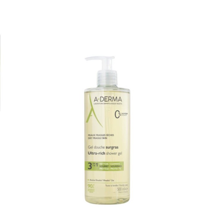 A-Derma Ultra-Rich Cleansing Gel 500ml