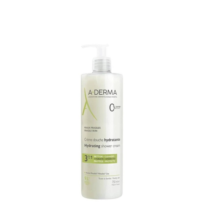 A-Derma Peaux Fragiles Moisturizing Body Cream 750ml