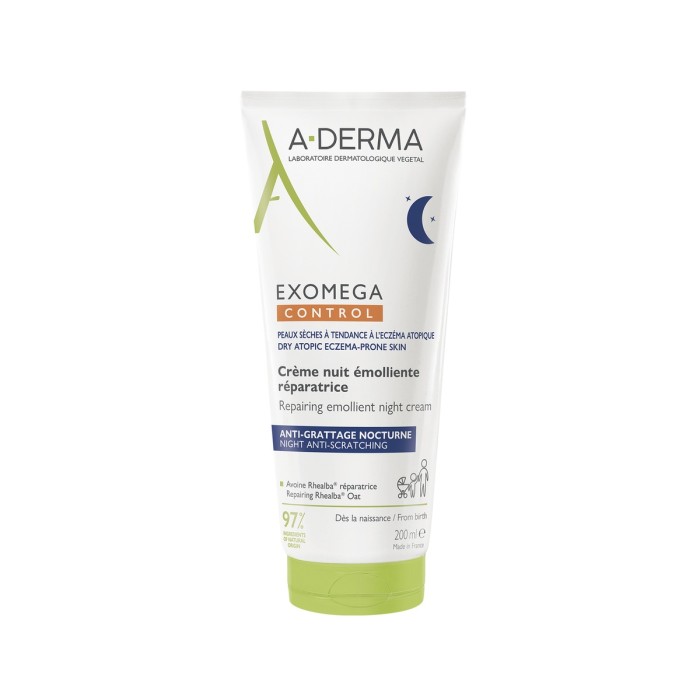 A-Derma Exomega Control Repairing Night Cream 200ml
