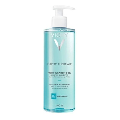 Vichy Purete Thermale Face & Eye Cleansing Gel With Niacinamide 400ml