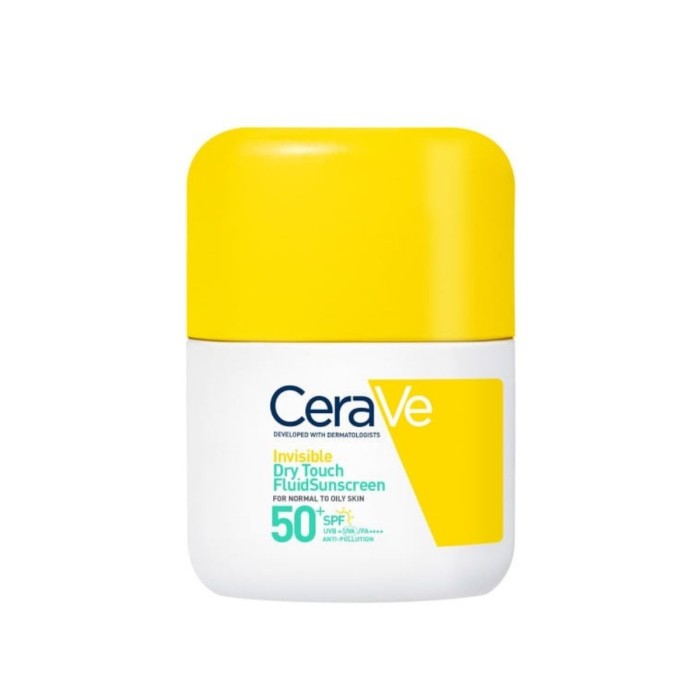CeraVe Invisible Dry Touch Fluid Sunscreen SPF50 50ml