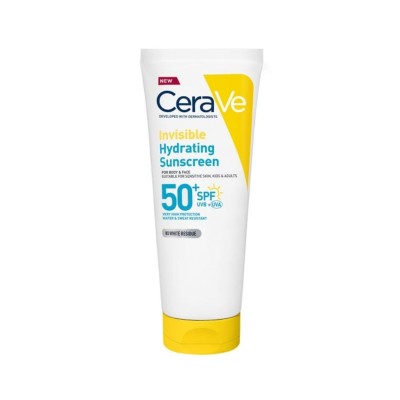 Cerave Invisible Hydrating Sunscreen Αντηλιακό SPF50+ 177ml
