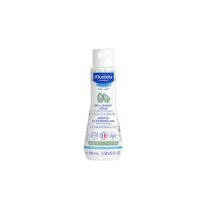 Mustela Bebe Gentle Body & Hair Foam 100ml