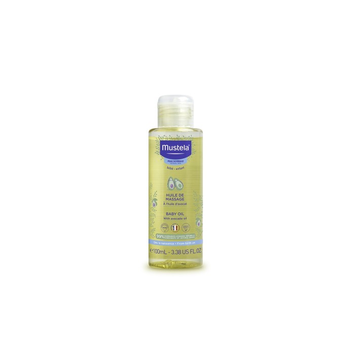Mustela Λάδι για Μασάζ 100ml