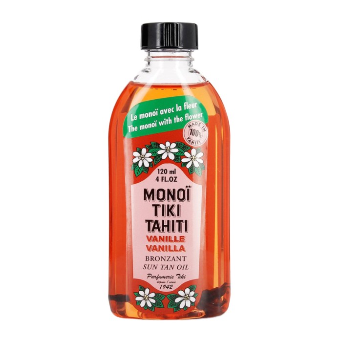 Monoi Tiki Tahiti Vanilla SPF3, 120ml