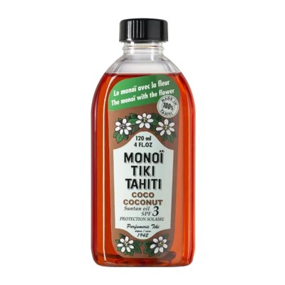 Monoi Tiki Tahiti Coconut SPF3, 120ml