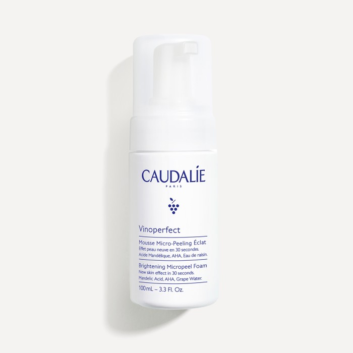 Caudalie Vinoperfect Brightening Micropeel Foam Αφρός Καθαρισμού Προσώπου 100ml