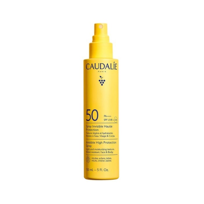 Caudalie Invisible High Protection Spray Αντηλιακό Σπρει SPF50 150ml