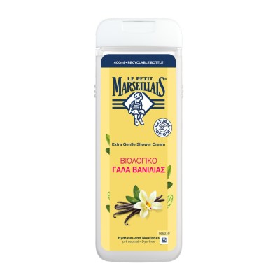 Le Petit Marseillais Organic Vanilla Milk Shower Cream  400ml