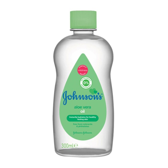 Johnsons Aloe Vera Moisturizing Oil 300ml