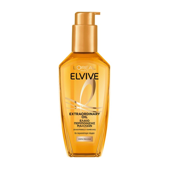 Εlvive Extraordinary - Έλαιο Περιποίησης για Ξηρά Μαλλιά, 100ml