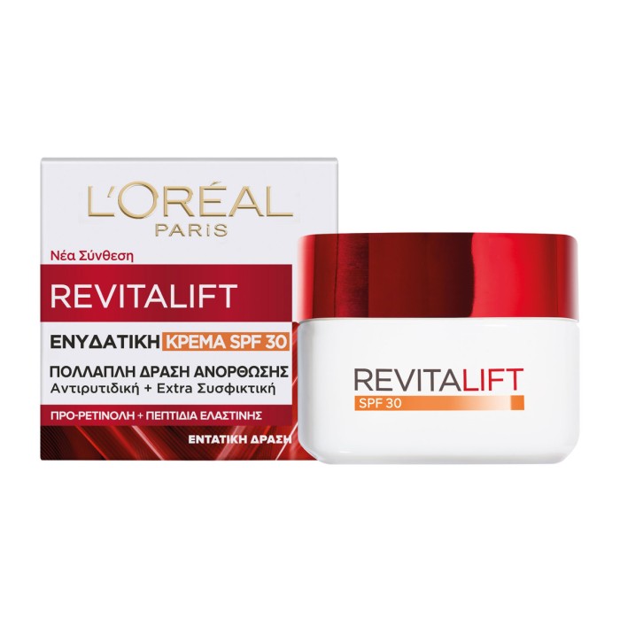 Loreal Paris Revitalift - Αντιρυτιδική & Συσφικτική Κρέμα Ημέρας SPF30, 50ml