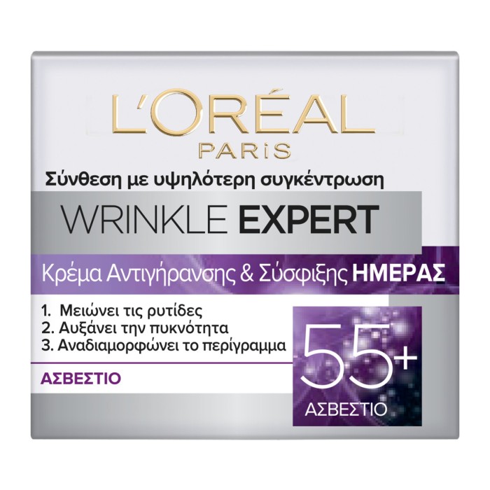 LOreal Paris Wrinkle Expert 55+ Restoring Day Cream, 50ml