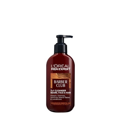 L Oreal Men Expert Barber Club Wash 3in1 200ml