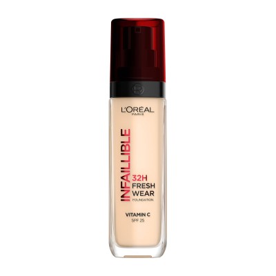 LOreal Paris Infaillible 32H - Υγρό Foundation για Πλήρη Κάλυψη 15 Neutral, 30ml