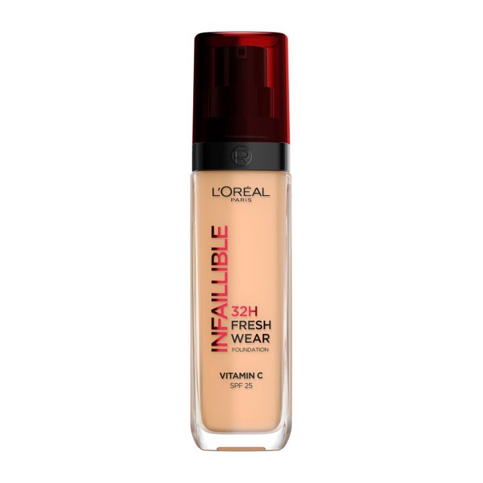 LOreal Paris Infaillible 32H - Υγρό Foundation για Πλήρη Κάλυψη 200 Warm, 30ml