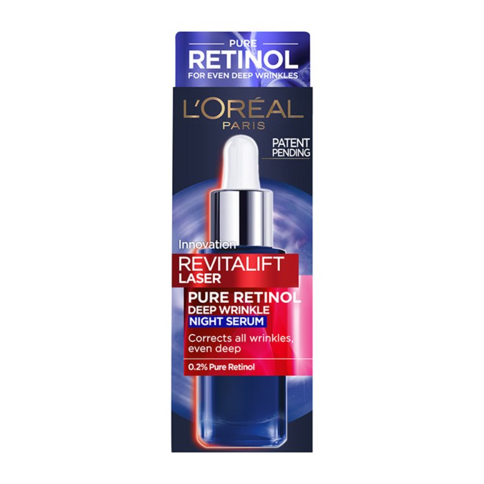 LOreal Paris Revitalift Laser Retinol Night Serum, 30ml