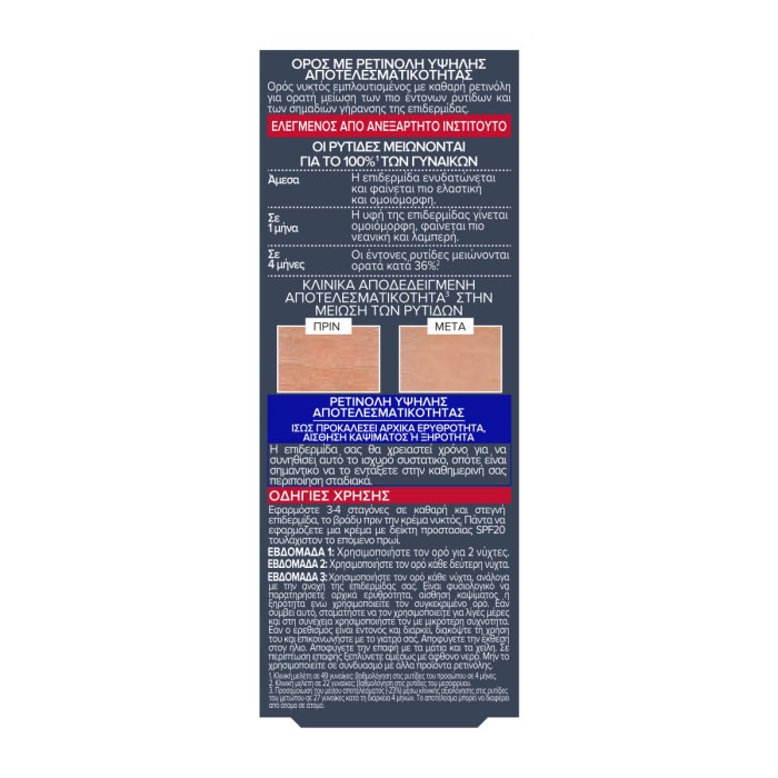 LOreal Paris Revitalift Laser Retinol Night Serum, 30ml