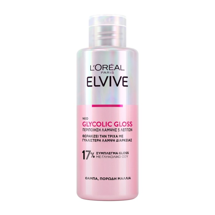 Elvive Glycolic Gloss - Περιποίηση Λάμψης Μαλλιών, 200ml