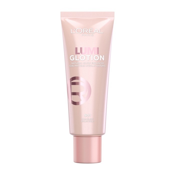 LOreal Paris Lumi Glotion - Υγρό Highlighter Πολλαπλών Χρήσεων 901 Fair Glow, 40ml