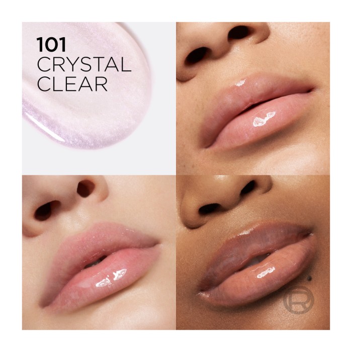 LOreal Paris Plump Ambition - Ενυδατικό Plumping Λάδι Χειλιών 101 Cristal Clear, 5ml